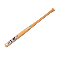 Professioneller Hochwertiger Massivholz-PVC Unzerbrechlicher Einteiliger Hochleistungs-Baseballschläger Anpassbare Größen und Logo Langlebig