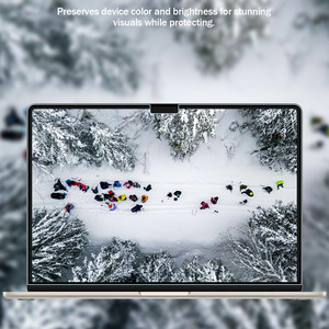 ฟิล์มกันรอยหน้าจอแล็ปท็อป Apple 0.18 มม. PET ป้องกันแสงสะท้อน AR 2.5D แบบสั่งทำพิเศษสำหรับ Mac Book Air Pro โน้ตบุ๊กพีซี - Product Image 2