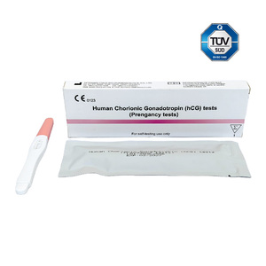 <span class=keywords><strong>Test</strong></span> <span class=keywords><strong>de</strong></span> <span class=keywords><strong>grossesse</strong></span> NewScen HCG Midstream, certifié CE ISO13485, design ergonomique anti-fuite, application urinaire en une seule étape, auto-<span class=keywords><strong>test</strong></span> facile - Product Image 2
