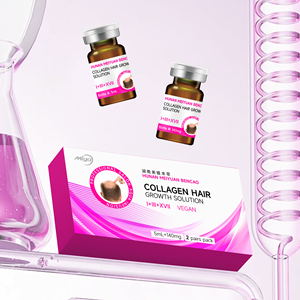 เส้นใยสร้างคอลลาเจนทำจากไลโอฟิลด์พร้อมเดอร์มาเพนสำหรับการเจริญเติบโตของเส้นผมสารละลายป้องกันการหลุดร่วงของเส้นผมจากเส้นผม - Product Image 3