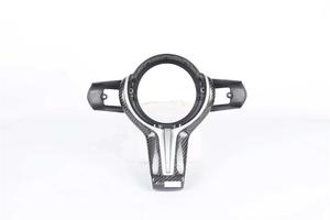 Kit carrosserie en fibre de carbone cuir lifting pour <span class=keywords><strong>BMW</strong></span> <span class=keywords><strong>volant</strong></span> bouton cadre panneau couverture G30 G20 F30 E90 F32 F80 X1 X2 <span class=keywords><strong>X3</strong></span> X5 - Product Image 3