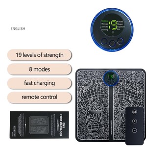 Masajeador de Pies Inteligente <span class=keywords><strong>JD</strong></span>-001 EMS, Almohadilla de Masaje de Pies con Microcorriente para Deportistas y Adultos, Máquina de Masaje de Pies con Pulsos - Product Image 4