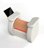 Chaise multifonctionnelle amincissante pour le corps, relaxation complète du corps, drainage lymphatique, détox pour les clubs de fitness