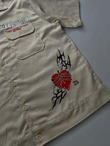 Camisa de hombre con logotipo personalizado y serigrafía en popelina con <span class=keywords><strong>bordado</strong></span>. - Product Image 4