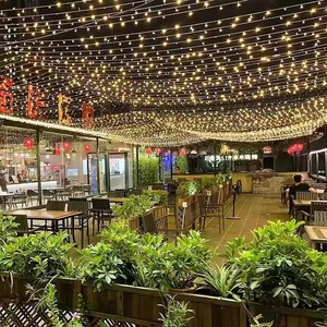 Guirlande lumineuse LED pour l'extérieur, prise UE, guirlande de noël 10m/20m, pour décoration de fête de mariage, maison, vacances - Product Image 1