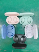 A6S earphone nirkabel, headset olahraga nirkabel BT 5.0 Tws E6S A7S E7S dengan mikrofon untuk Xiaomi Redmi Airdot