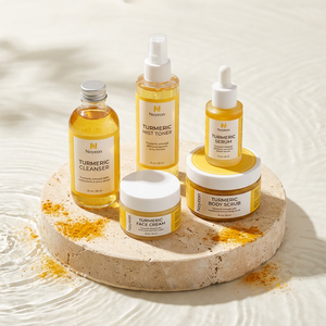 Ensemble de soins éclaircissants à bas prix, lotion corporelle au curcuma pour tous les types de peau, personnes noires, soin naturel à base de plantes - Product Image 6