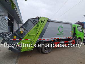 Clclw Manufacturer — <span class=keywords><strong>camion</strong></span> de ordures 50 kg, chargeur arrière comprimé, 6m3 7cbm - Product Image 6