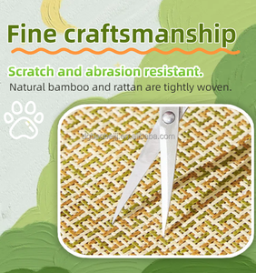 थोक ग्रीष्मकालीन पतली बिल्ली केनेल प्यारा कार्टून कुत्ते बिस्तर और बिल्ली केनेल बॉक्स पैकिंग सस्ते पालतू फर्नीचर ठंडा कुत्ते चटाई - Product Image 3