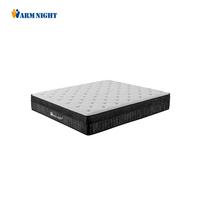 Matelas hybride à ressorts ensachés 5 zones, 12 pouces, avec mousse à mémoire de forme en gel