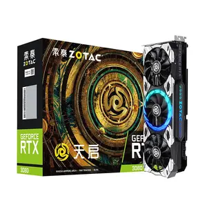 Zotac nvidia geforce rtx 3080 10g 320bit gddr6x lhr, placa de vídeo para jogos, fonte de alimentação de mesa