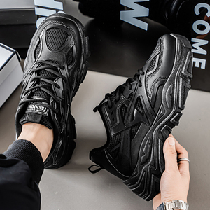 Chaussures de sport décontractées pour hommes, nouvelles chaussures de course d'extérieur respirantes à semelle épaisse et antidérapante, confortables, pour étudiants, baskets classiques, quatre saisons - Product Image 4
