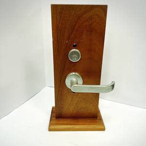 Ensemble de serrures mécaniques à clé séparée en nickel satiné haute sécurité pour porte intérieure résidentielle/entrée commerciale - Product Image 6