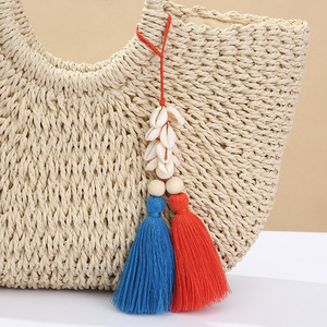 Bohemian Tassel With Handmade Pendants Keychain Bag Decoration Lanyards Other Lanyards For Handbag Decor