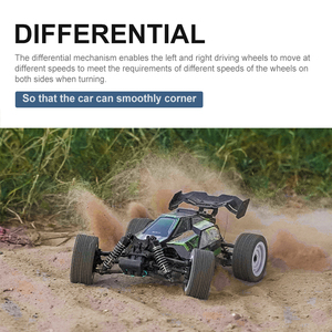 Auto RC de Alta Velocidad 1/16, Control Remoto, Derrape a 35 km/h, Camioneta de Carreras RC Todoterreno, Juguetes RC <span class=keywords><strong>para</strong></span> Niños, <span class=keywords><strong>Regalos</strong></span> Populares - Product Image 5