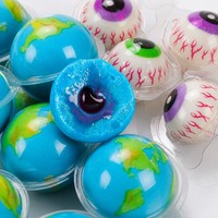 Bonbons gélifiés fruités chinois en gros, multicolores pour enfants