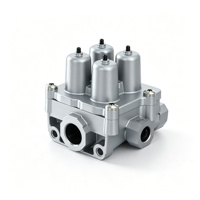Pièces de frein à air pour camion en alliage d'aluminium Caavoss de haute qualité, soupape de protection à 4 circuits pour les séries FH/FM 20452152 21811707