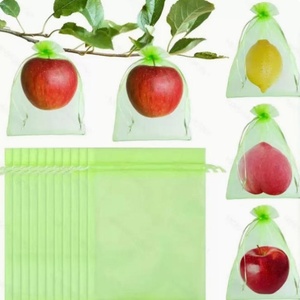 Sacs en filet transparents multicolores fabriqués en usine, fermetures élastiques, 30x40cm, durables, écologiques, échantillons, emballages pour bonbons, sacs cadeaux - Product Image 6