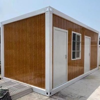 Entrepôt préfabriqué personnalisé en usine à faible coût Entrepôt de stockage isolé préfabriqué Maison conteneur Bureau à plat