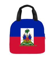 Sac à lunch isotherme avec drapeau de Grenade, parfait pour les enfants, la maternelle, l'école, le travail, les voyages, les pique-niques, facile à transporter, unisexe