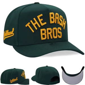 Nouvelle mode casquette de baseball brodée unisexe à 5 panneaux en tissu de coton taille réglable chapeaux de baseball de sport structurés de qualité supérieure - Product Image 2