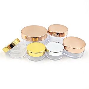 Frascos de plástico para crema de manos, frascos cuadrados para cosméticos, 3g, 5g, 10g, 15g, 30g, 50g - Product Image 1