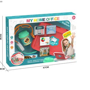 <span class=keywords><strong>Jeux</strong></span> de rôle en plastique <span class=keywords><strong>pour</strong></span> enfants Simulation d'ordinateur Tissu Apps Jouets Set Early Educational Laptop for Children - Product Image 6