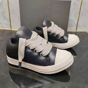 Zapatillas Rick de Alta Calidad con Suela Gruesa, Retro, de Corte Bajo, de Gamuza, Estilo Owens, Casuales, Antideslizantes y Resistentes al Desgaste, para Skate - Product Image 1