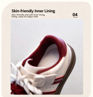 Zapatillas Ergonómicas de Piel Genuina para Niños, Estilo Retro Alemán, para Caminar y Correr, con Punta en T, de Gamuza Vintage, Modelo GAT