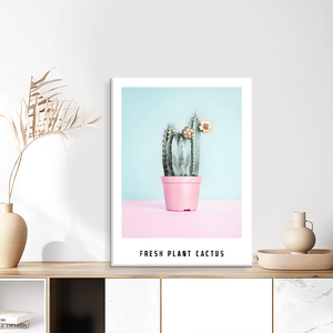 Vente en gros de peinture de <span class=keywords><strong>cactus</strong></span> Art mural Plante Peinture sur toile imprimée pour décoration murale - Product Image 2