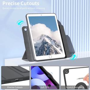 Funda Protectora Antigolpes con Soporte Tríptico y Tapa Inteligente para iPad 9.ª Generación, Funda para iPad 10.2 - Product Image 3