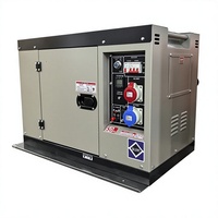Générateur diesel silencieux YHS de 8 à 20 kVA, groupe électrogène diesel de 50 kVA pour la maison avec AVR, faible bruit, options de prix abordables, ATS