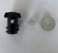 Bouchon de vidange de glacière de remplacement, étanche, fileté avec joint en silicone pour glacière rotomoulée