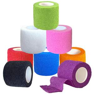Bandage auto-adhésif Bandage élastique Bandage auto-adhésif Cohésif Bandages pour poignet Cheville <span class=keywords><strong>Bande</strong></span> - Product Image 1
