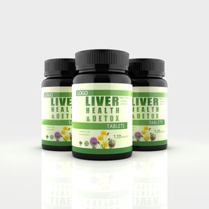 Compléments alimentaires personnalisés votre logo Comprimés de désintoxication pour la santé du foie Supplément nutritionnel pour chardon-Marie - Product Image 3
