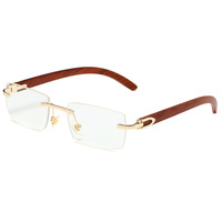 Gafas de Sol de Diseño Unisex de Tamaño Pequeño, Gafas de Sol de Moda para Mujer, Gafas de Sol sin Montura para Chicas, Gafas de Sol sin Marco para Hombre