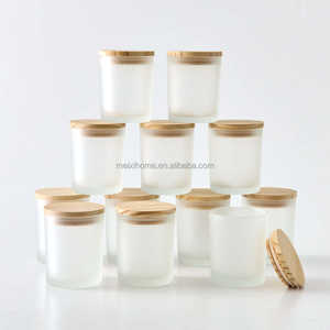 Venta Directa de Fábrica, Frascos de Vidrio Esmerilado Blanco Grueso para Velas de 220 ml/8 oz, Paquete de 12 Unidades/caja, Envío Rápido en 7 Días - Product Image 6