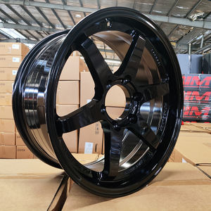 ล้อแม็กซ์ Xing Hui W4107 ขนาด <span class=keywords><strong>18</strong></span> นิ้ว รุ่น <span class=keywords><strong>Te37</strong></span> <span class=keywords><strong>สี</strong></span><span class=keywords><strong>ดำ</strong></span> สำหรับรถยนต์ 6x139.7 18x8.5J <span class=keywords><strong>ขอบ</strong></span>ล้อฟอร์จ ออฟเซ็ต 20-32 มม. CB 106.1 มม. ยี่ห้อ Rays Mag รุ่น <span class=keywords><strong>Te37</strong></span> - Product Image 2