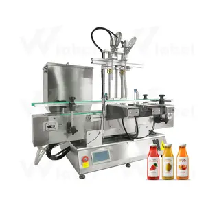 Machine de remplissage de bouteilles de beurre d'arachide de crème de sauce de soja foncée aromatisée aux champignons Offres Spéciales pour liquide épais