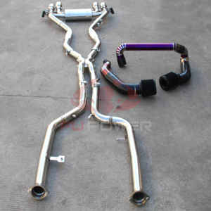 ชุดท่อไอเสียสำหรับ BMW, ชุดท่อไอเสียสำหรับ G82 G80 M4 M3 + ชุดไอดีติดด้านหน้าทำจากไทเทเนียม - Product Image 5