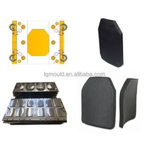 แม่พิมพ์แผ่นเสื้อกั๊กกันกระสุน Uhmwpe โค้งเดี่ยวแบบกำหนดเองพร้อมกระบวนการเหล็ก P20 - Product Image 1