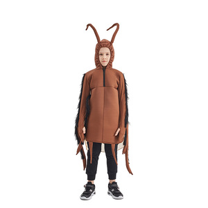 Combinaison de costume de cafard pour enfants, idéale pour les spectacles, les fêtes et les danses, collection Printemps 2025 - Product Image 2