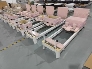 Haute qualité Home <span class=keywords><strong>Gym</strong></span> Eco Body Building Fitness Pliant exercice <span class=keywords><strong>assis</strong></span> boîte réformateur Pilates dispositif - Product Image 6