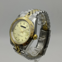 Montre mécanique de luxe pour hommes, best-seller, diamant, mouvement automatique NH35, acier inoxydable 904L