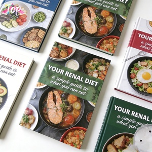 Livres <span class=keywords><strong>de</strong></span> cuisine personnalisés avec impression couleur brillante, couverture rigide, recettes, <span class=keywords><strong>livre</strong></span> <span class=keywords><strong>de</strong></span> cuisine pour la restauration rapide avec reliure cousue - Product Image 5