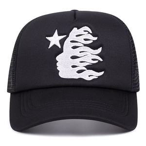 Casquette de baseball la plus vendue, casquette de sport d'extérieur en maille avec motif brodé, style américain, casquette trucker respirante en maille - Product Image 4