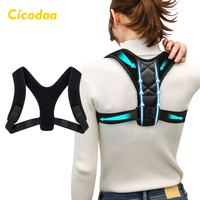 Correcteur de Posture Dorsale Ajustable en Néoprène Cicodaa pour Clavicule et Colonne Vertébrale