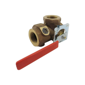 Латунный пожарный испытательный и дренажный клапан – без свинца, с видеоинспекционным зеркалом для систем пожаротушения - Product Image 3