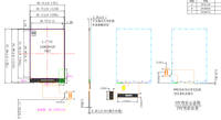Hochhelles 2,4 Zoll LCD TFT-Bildschirm Display 240RGBx320 24-Pin
