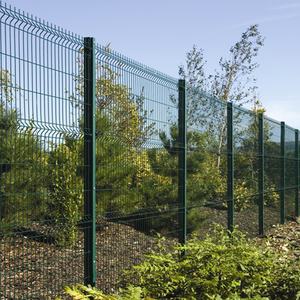 Valla de jardín curvada 3D con alambre de 2m de longitud al mejor precio, poste cuadrado con vista clara, valla soldada 3D con revestimiento de polvo, puertas de enrejado - Product Image 6